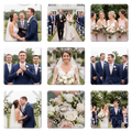 2" x 2" custom photo magnets